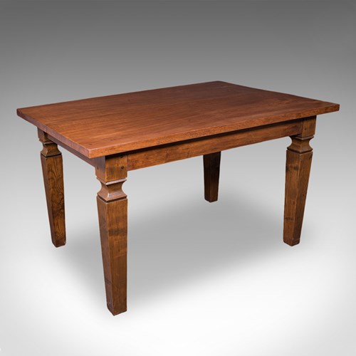 Antique Kitchen Diner Table, English, Walnut, Four Seat Dining, Edwardian, 1910