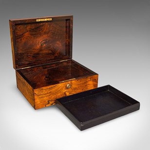 Antique Gentleman’S Document Box, E...