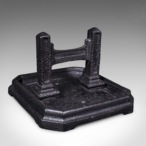 Antique Boot Scraper & Pull, English Cast Iron, Entrance Shoe Cleaner, Victorian