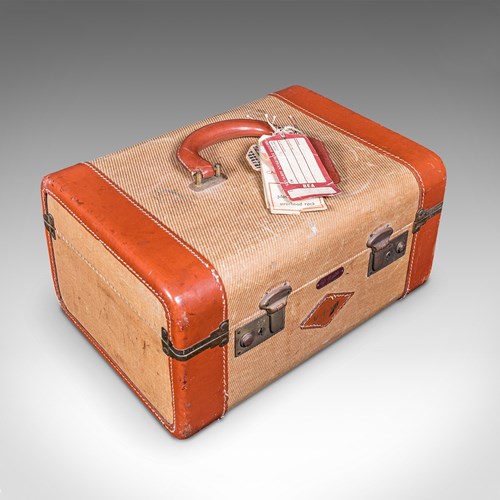 Vintage Jet Age Vanity Case, American Personal Luxury Case, Revival, Mid Century