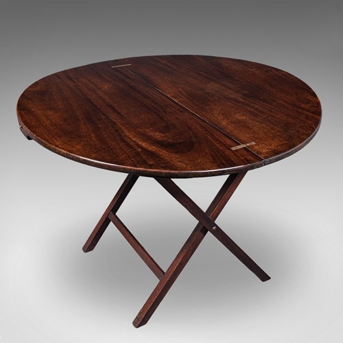 Antique Kitchen Garden Table, English, Folding, Coaching, Occasional, Edwardian
