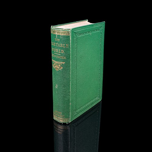 Antique Reference Book, The Vegetable World, English, Louis Figuier, Victorian