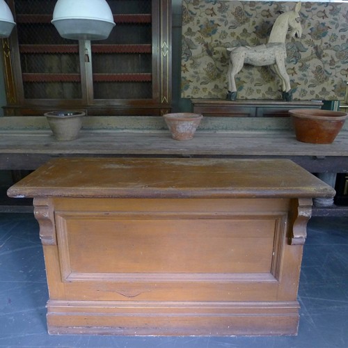 19th Century shop counter/bank of drawers