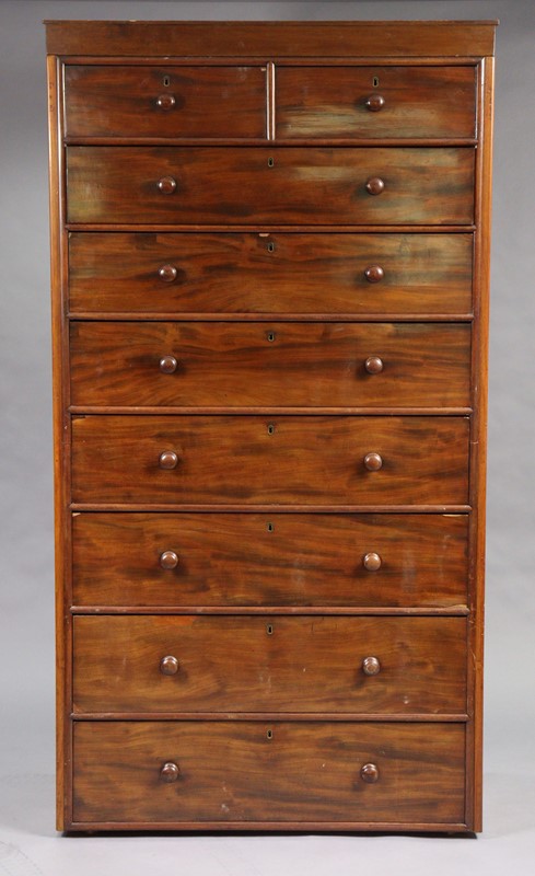 Handsome 19Th Century Tall Bookcase.-loran-co-tall-drawers-main-638043085955839564.jpg