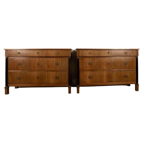 Pair Of 19Th Century North European Commodes