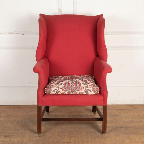 18Th Century Fireside Wingback Armchair