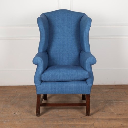 18Th Century English Wingback Armchair