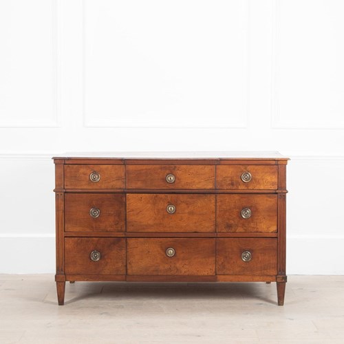 18Th Century Alsace Walnut Commode