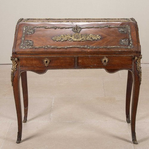 18Th Century French Kingwood Bureau De Dame
