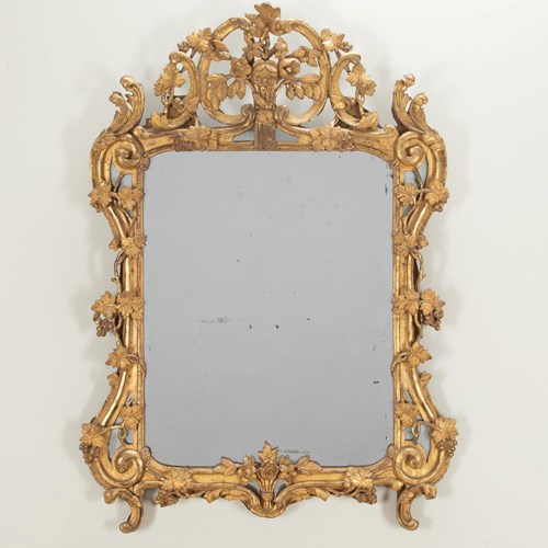 18Th Century French Louis XV Provençal Mirror