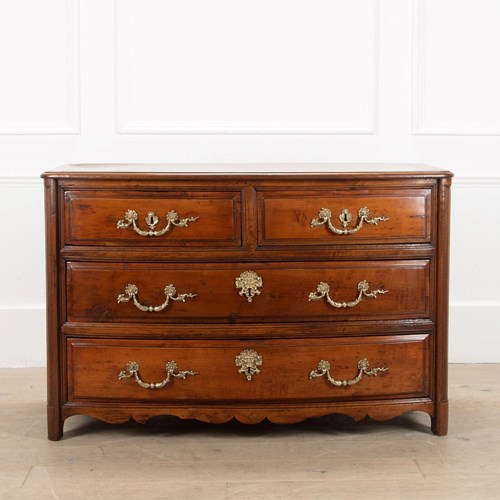 18Th Century French Provençal Bow Front Commode