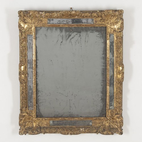 18Th Century Italian Gilt Mirror
