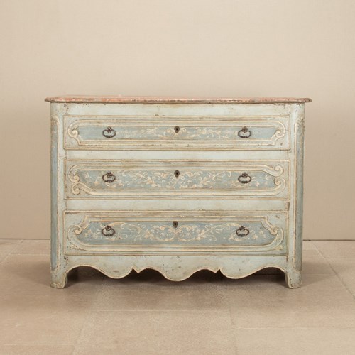 18Th Century Italian Painted Commode