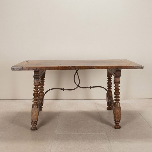 18Th Century Spanish Walnut Centre Table