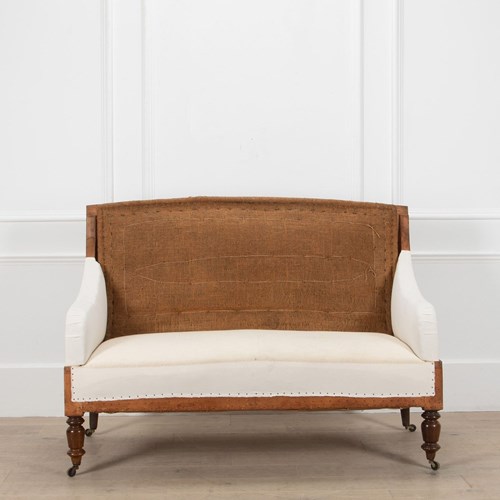 19Th Century Country House Sofa With Removable Arms