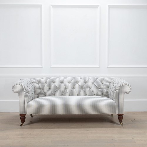 19Th Century English Chesterfield