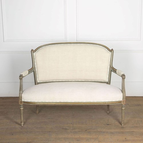 19Th Century French Canapé With Original Paint And Gilding