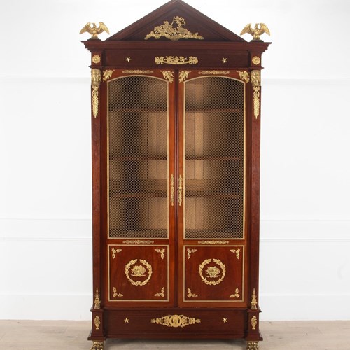 19Th Century French Empire Bookcase