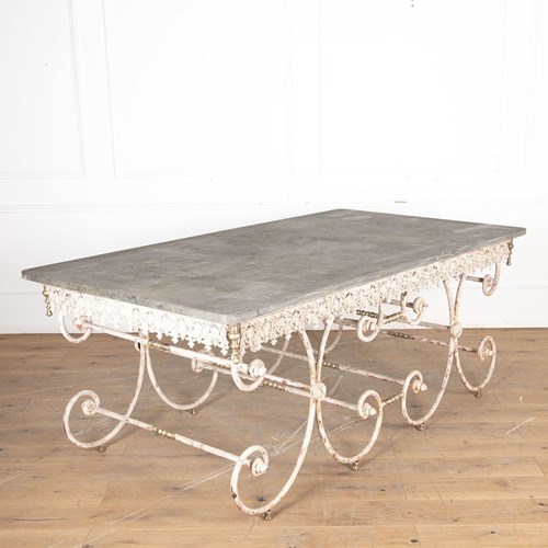 19Th Century French Large Scale Pattiserie Table