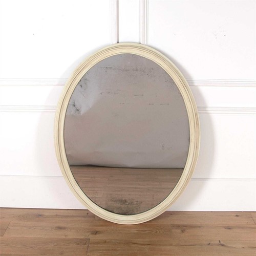 19th Century Oval Mirror