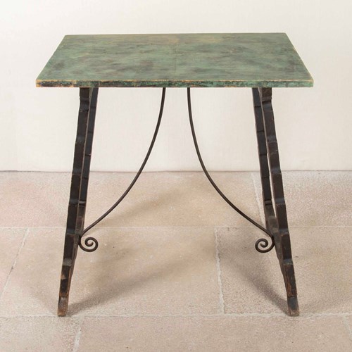 19Th Century Spanish Walnut Console Table