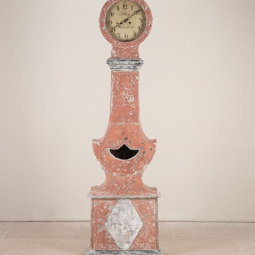 19Th Century Swedish 'Mora' Clock