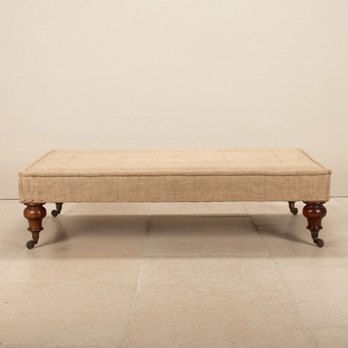 20Th Century English Deconstructed Style Ottoman
