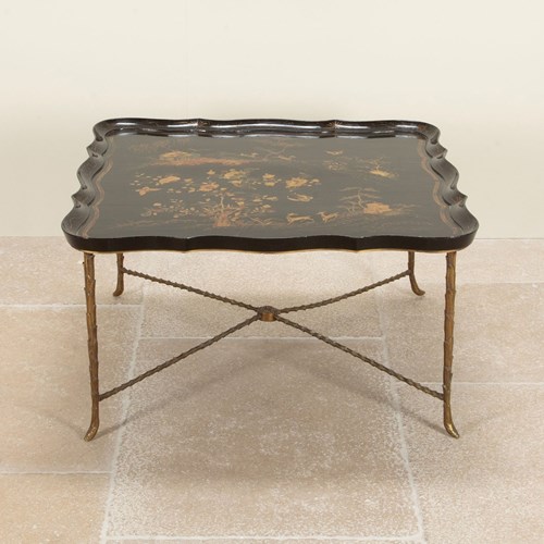 20Th Century French Maison Bagues Chinoiserie Table