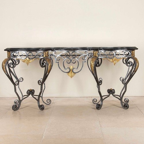 20Th Century French Maitland Smith Console Table