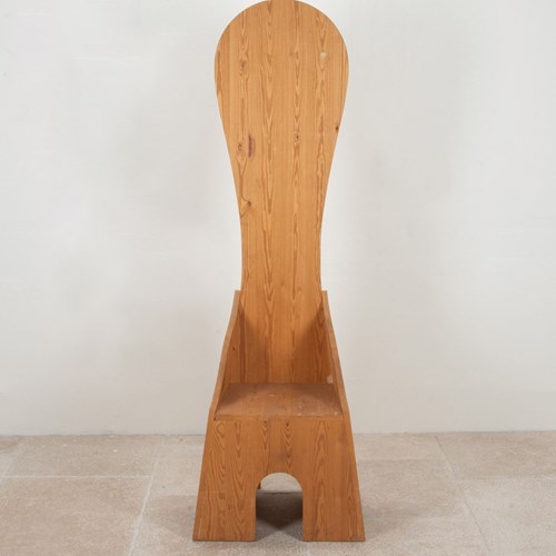 20Th Century Italian Mario Ceroli Fratina Chair