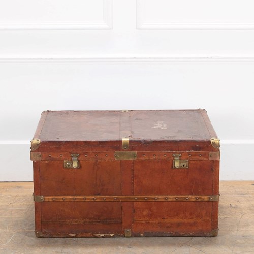 20Th Century Mulberry Home Leather Trunk
