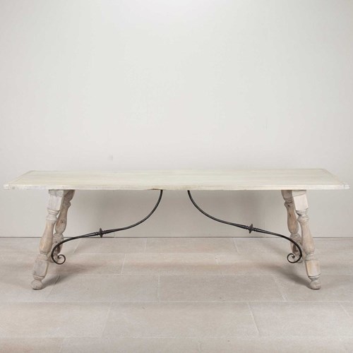 20Th Century Spanish Chestnut Dining Table