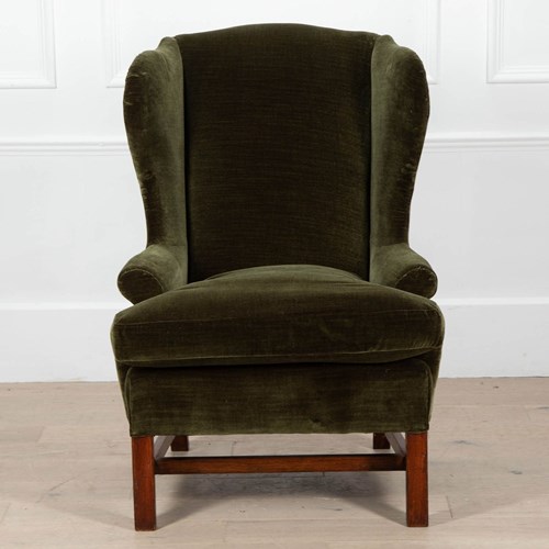 20Th Century Wingback Armchair