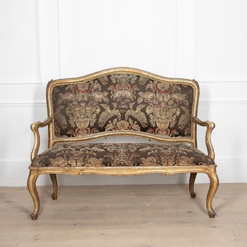 Early 18Th Century Italian Gilt Sofa