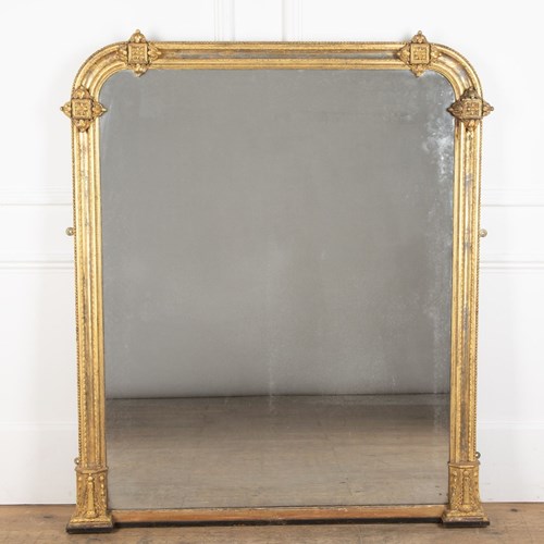 Early 19Th Century French Gilded Mirror