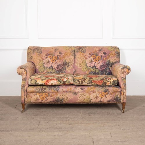 Early 20Th Century Howard Style Sofa By Harrods, London