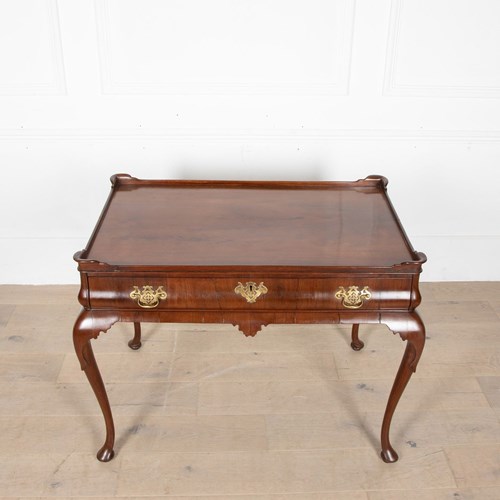 George II Mahogany Tray Top Side Table