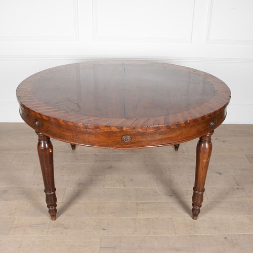 Italian 19Th Century Walnut Dining Table