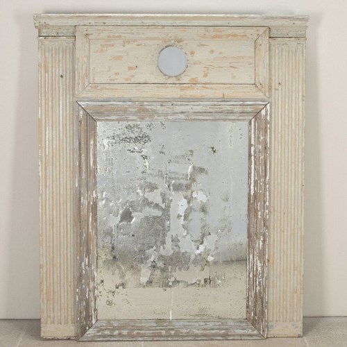 Large 18Th Century Swedish Gustavian Mirror