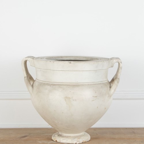 Large 19Th Century Plaster Urn