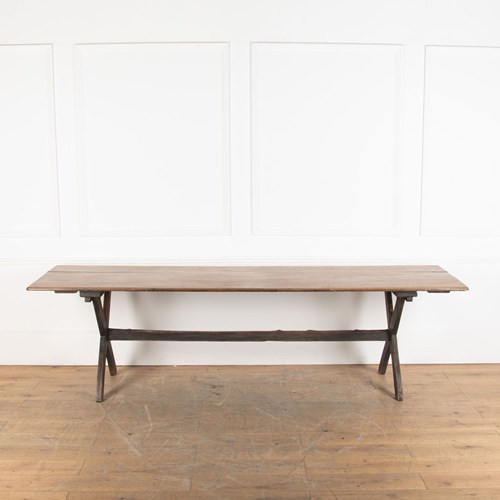 Large 19Th Century Tavern Table