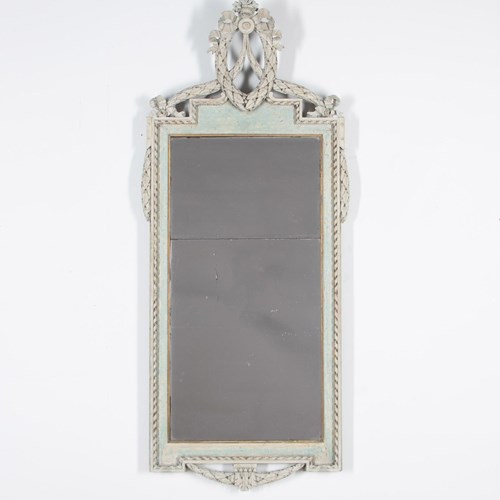 Late 19Th Century Louis XVI Style Split Plate Mirror