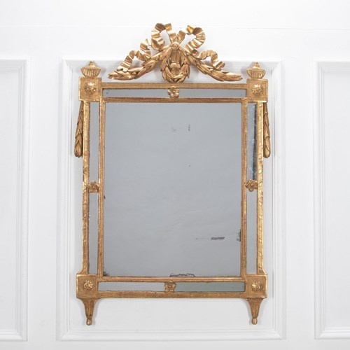 Louis XVI Gilded Mirror