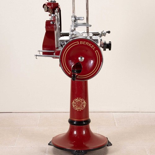 Mid-20Th Century Steel 'Berkel' Meat Slicer