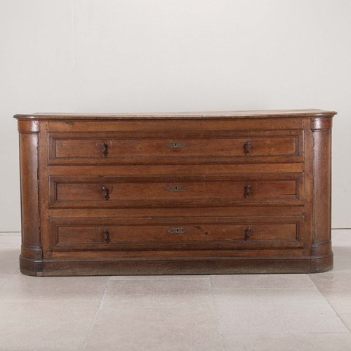 Monumental French Oak Chest Of Drawers