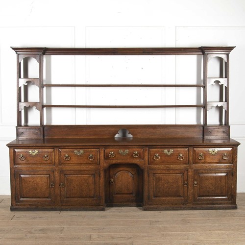 Large 18th Century Oak Dresser