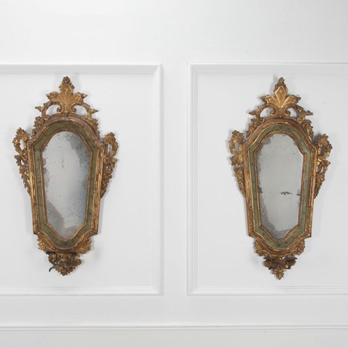 Pair Of 17Th Century Venetian Mirrors