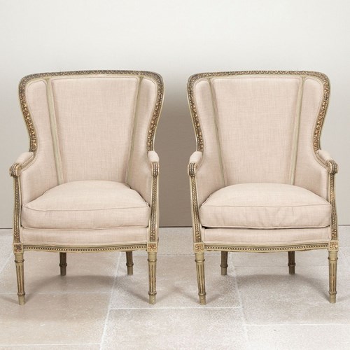 Pair Of 19Th Century French Bergere Chairs
