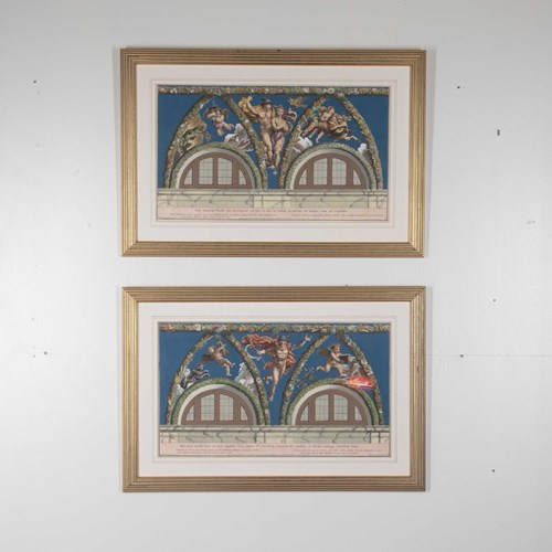 Pair Of 19Th Century Engravings