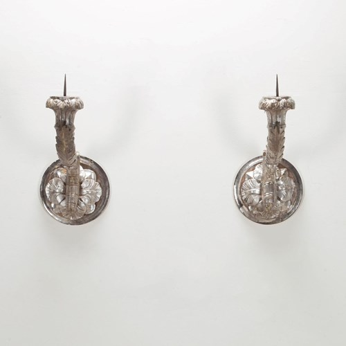 Pair Of Late 18Th Century Italian Candle Sconces